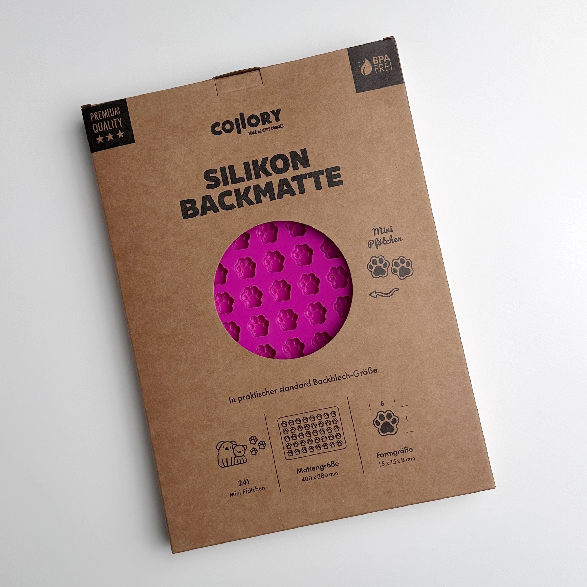 Collory Backmatten für Katzenleckerlis