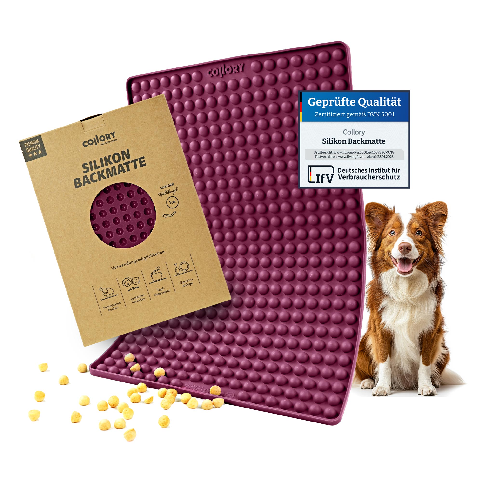 Hemispherical baking molds