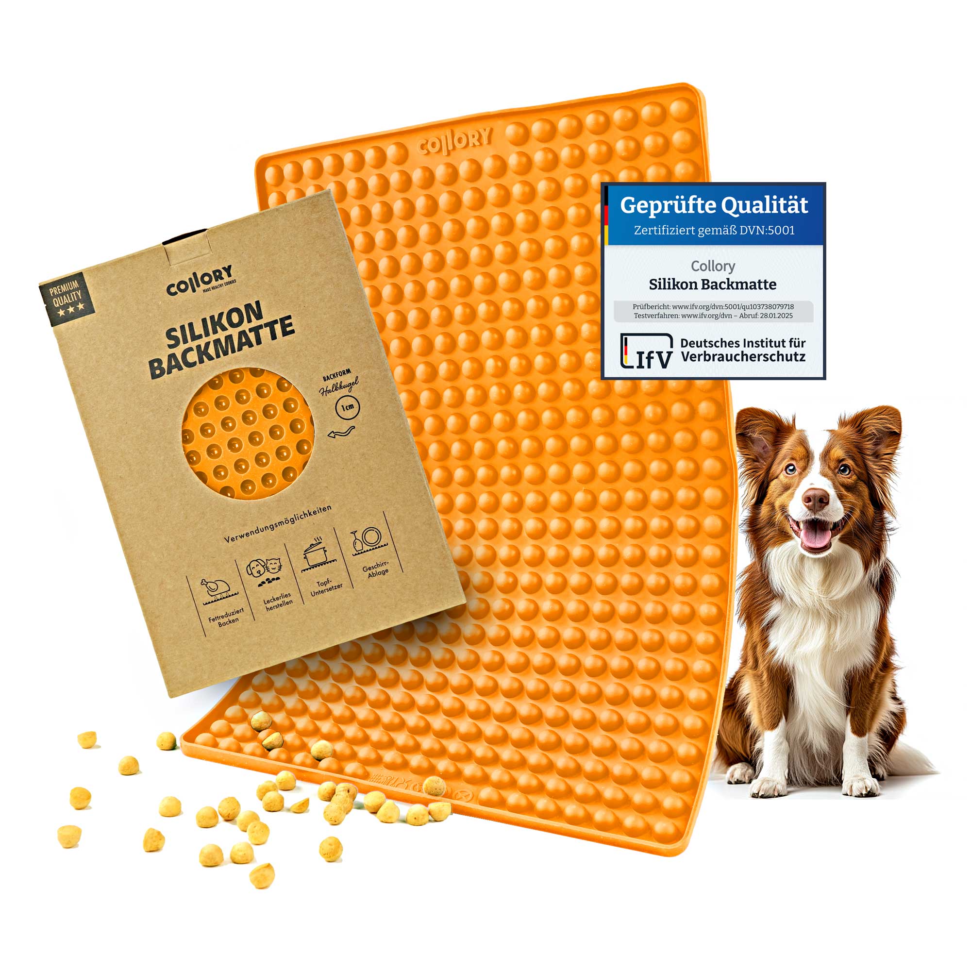 Hemispherical baking molds