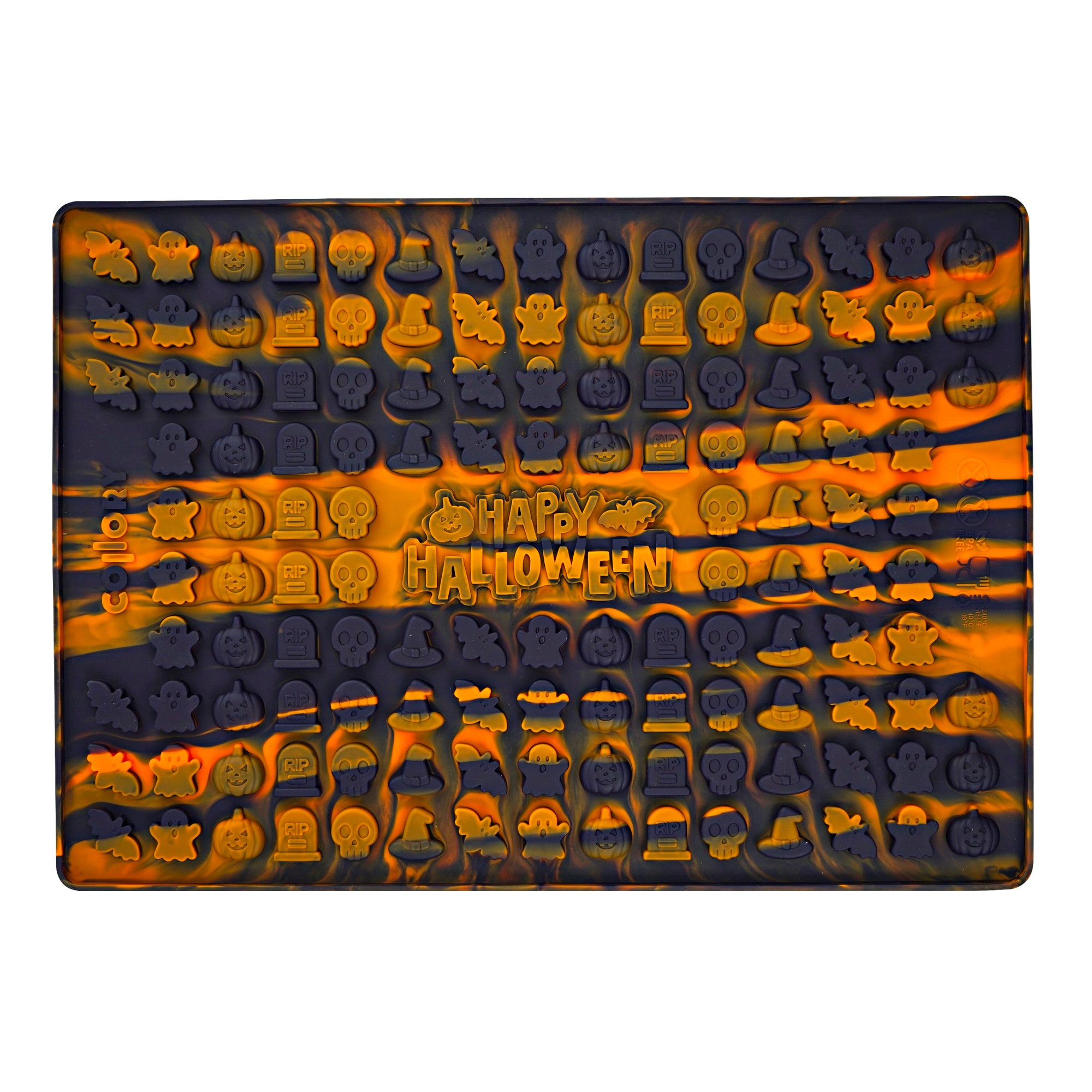 Collory Backmatte für Hundeleckerlis in Halloweenmotive