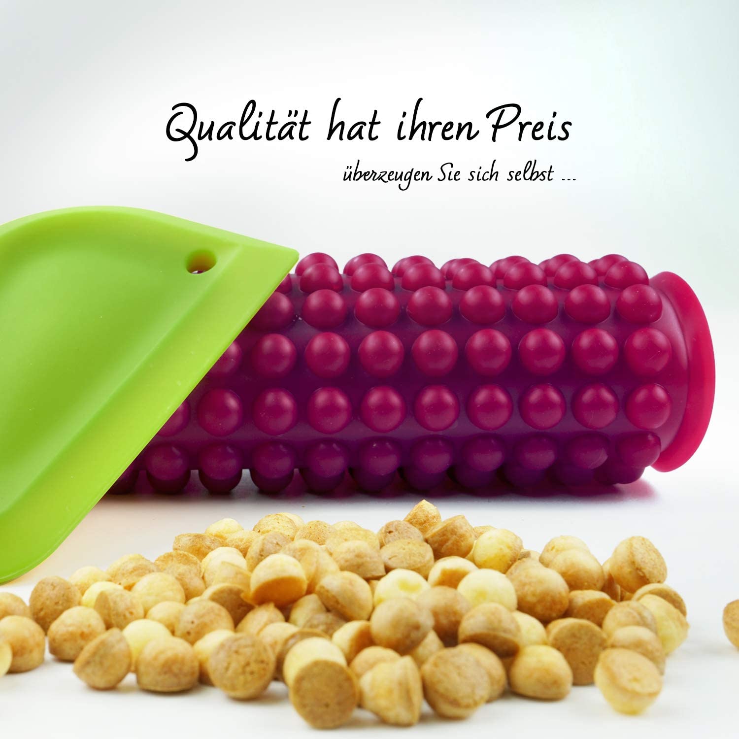 1cm hemisphere baking pan + scraper