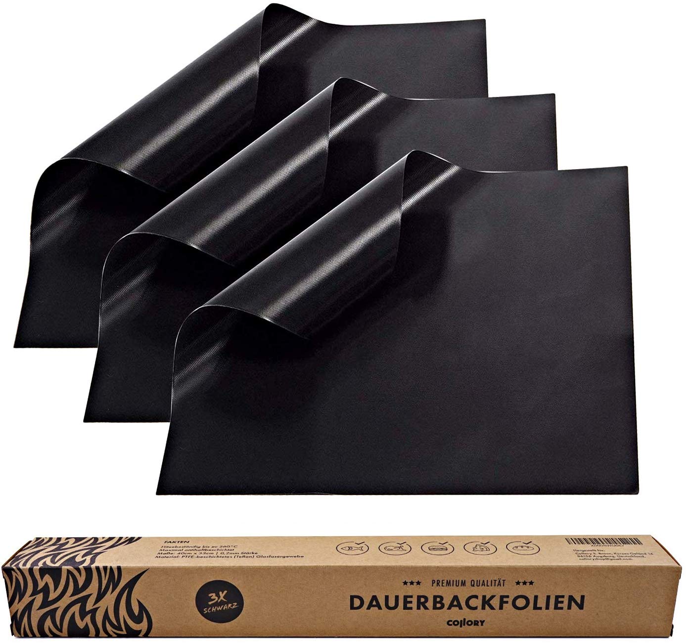 Permanent baking foils