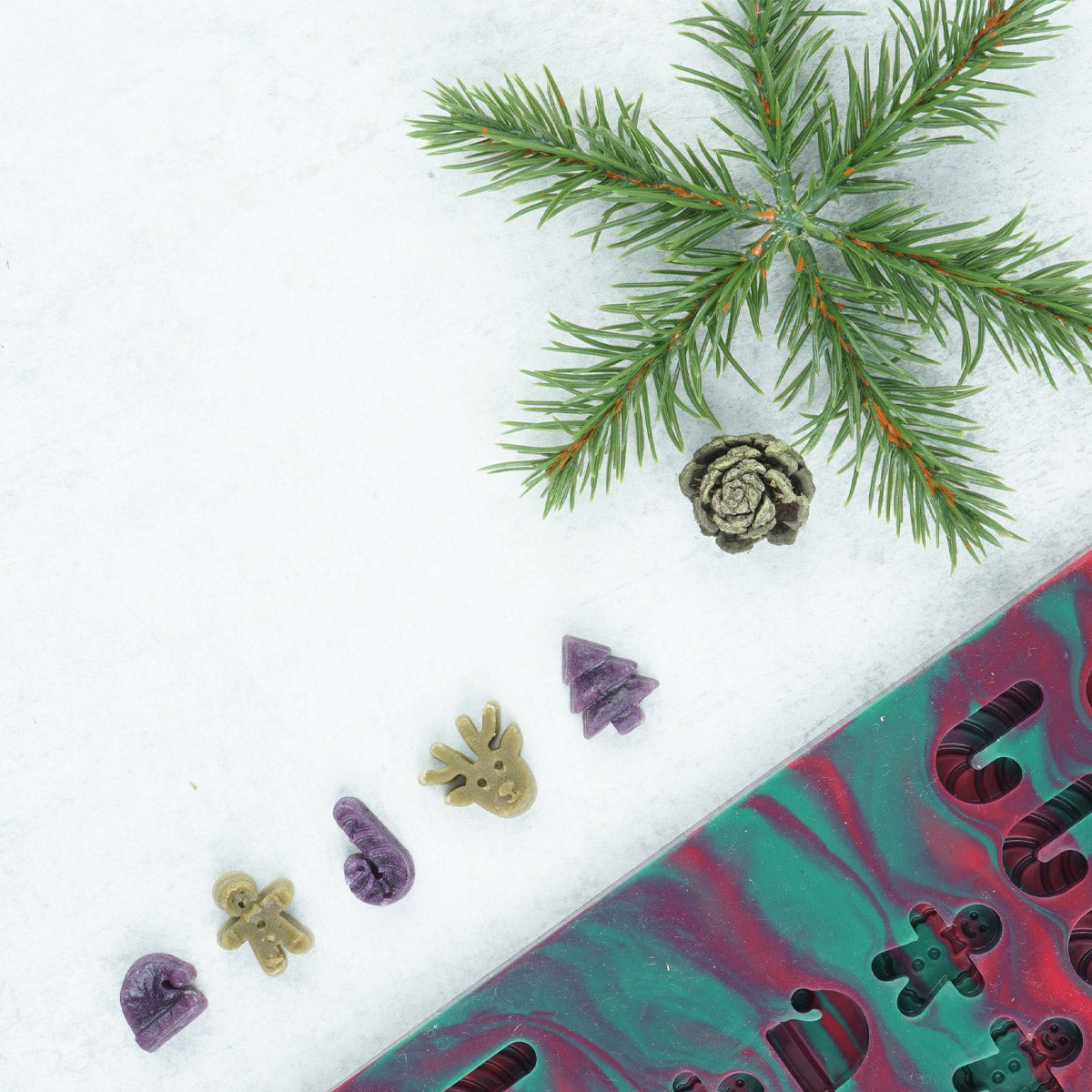 Collory Backmatte für Hundeleckerlis in Weihnachtsmotive