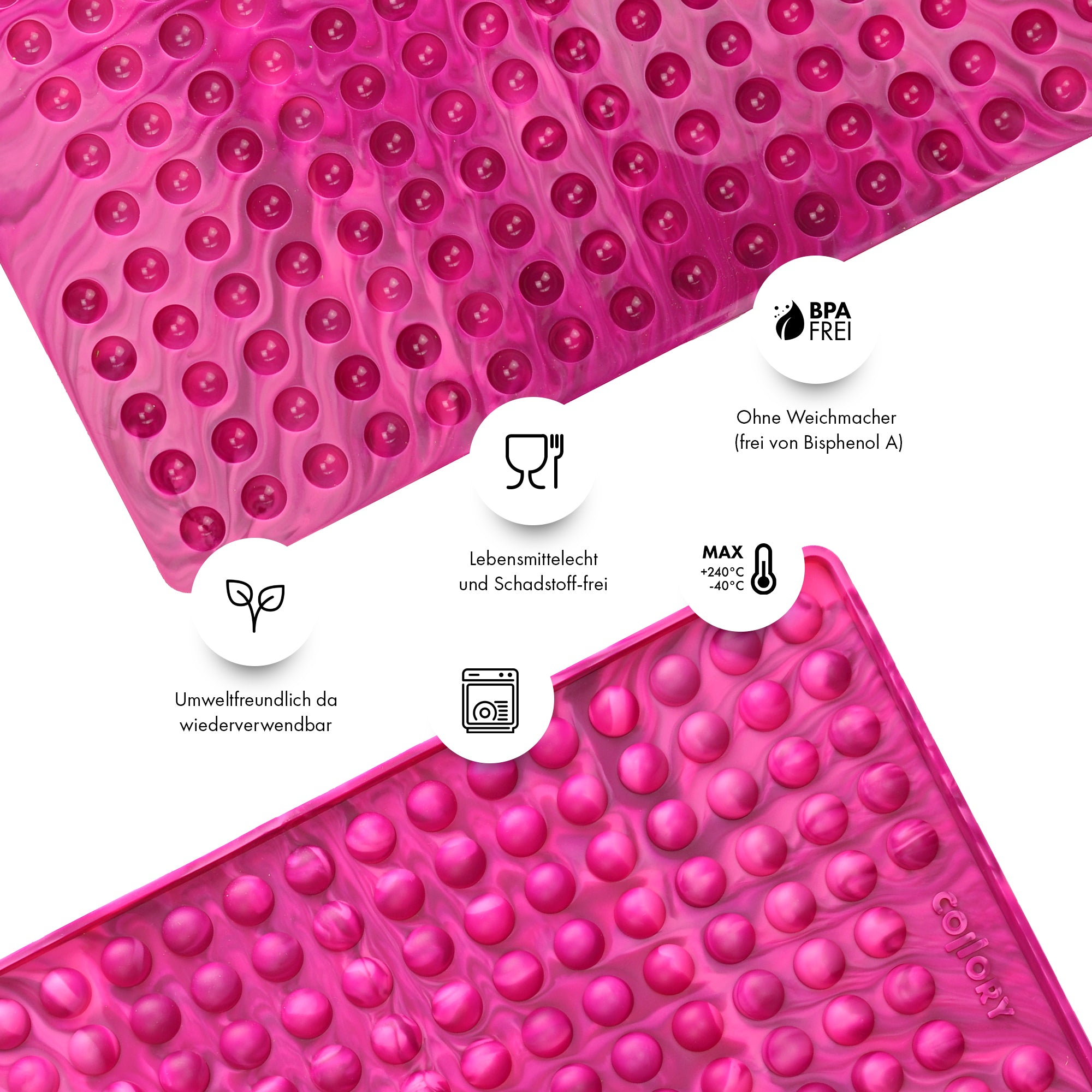 Hemispherical baking molds