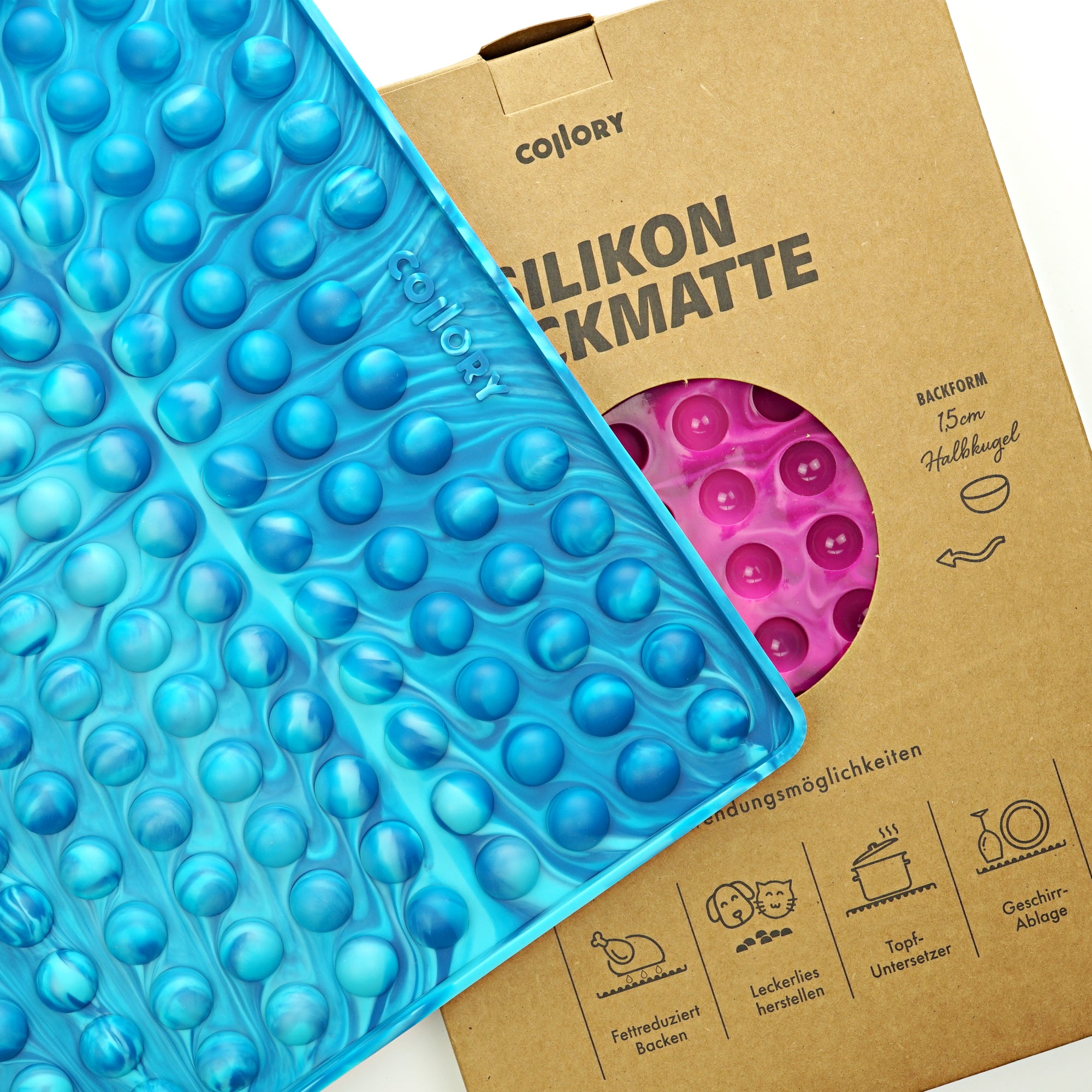 Hemispherical baking molds