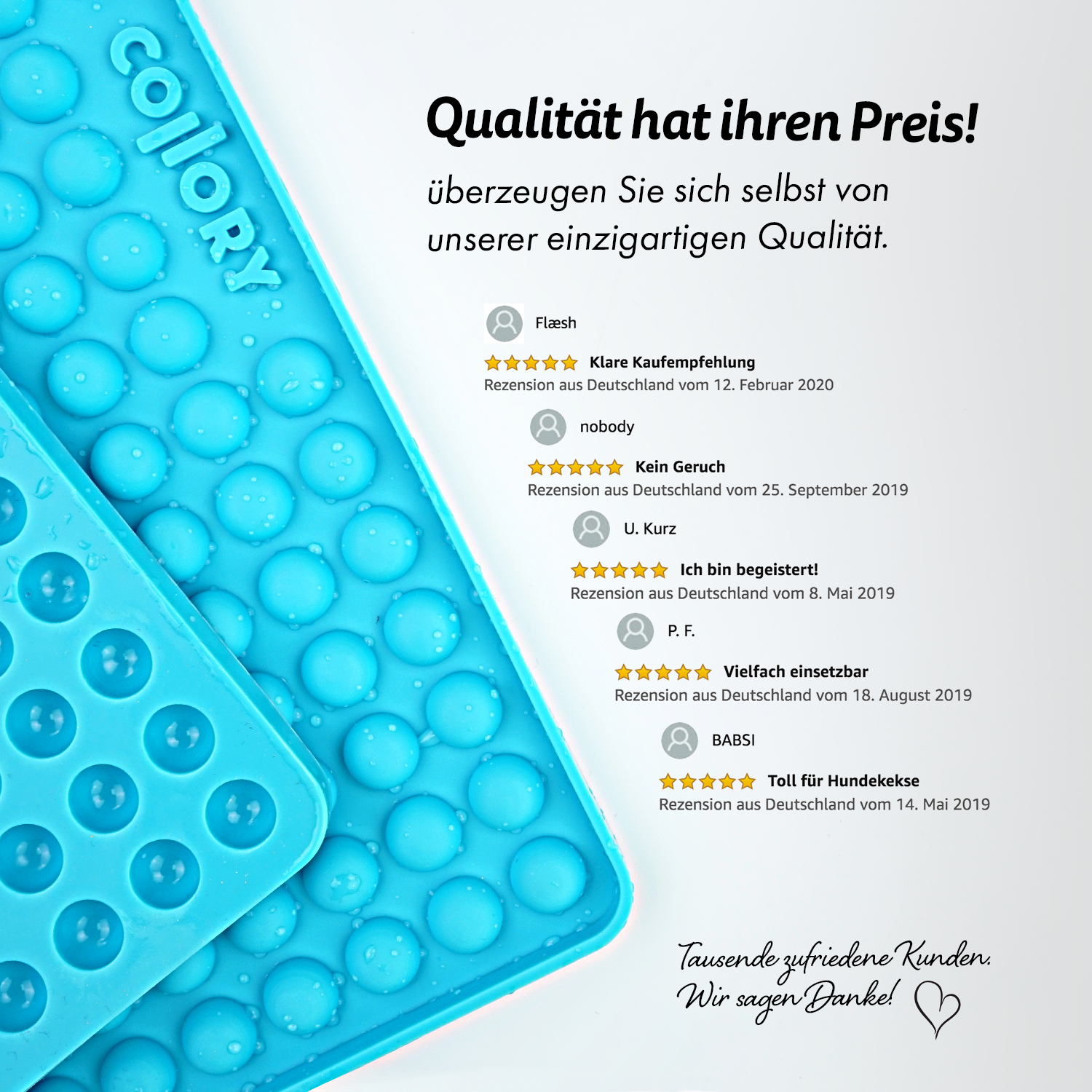 Hemispherical baking molds