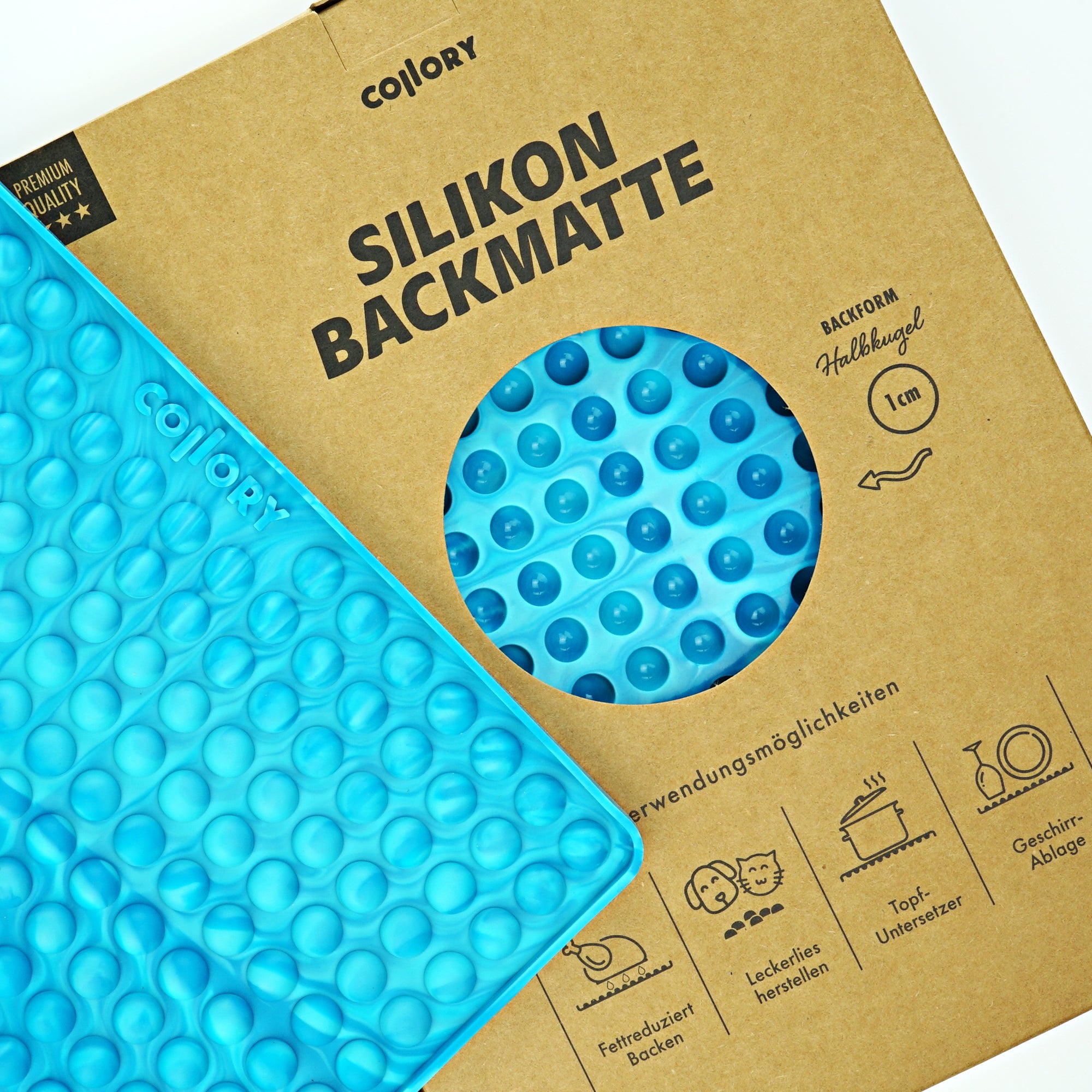 Hemispherical baking molds