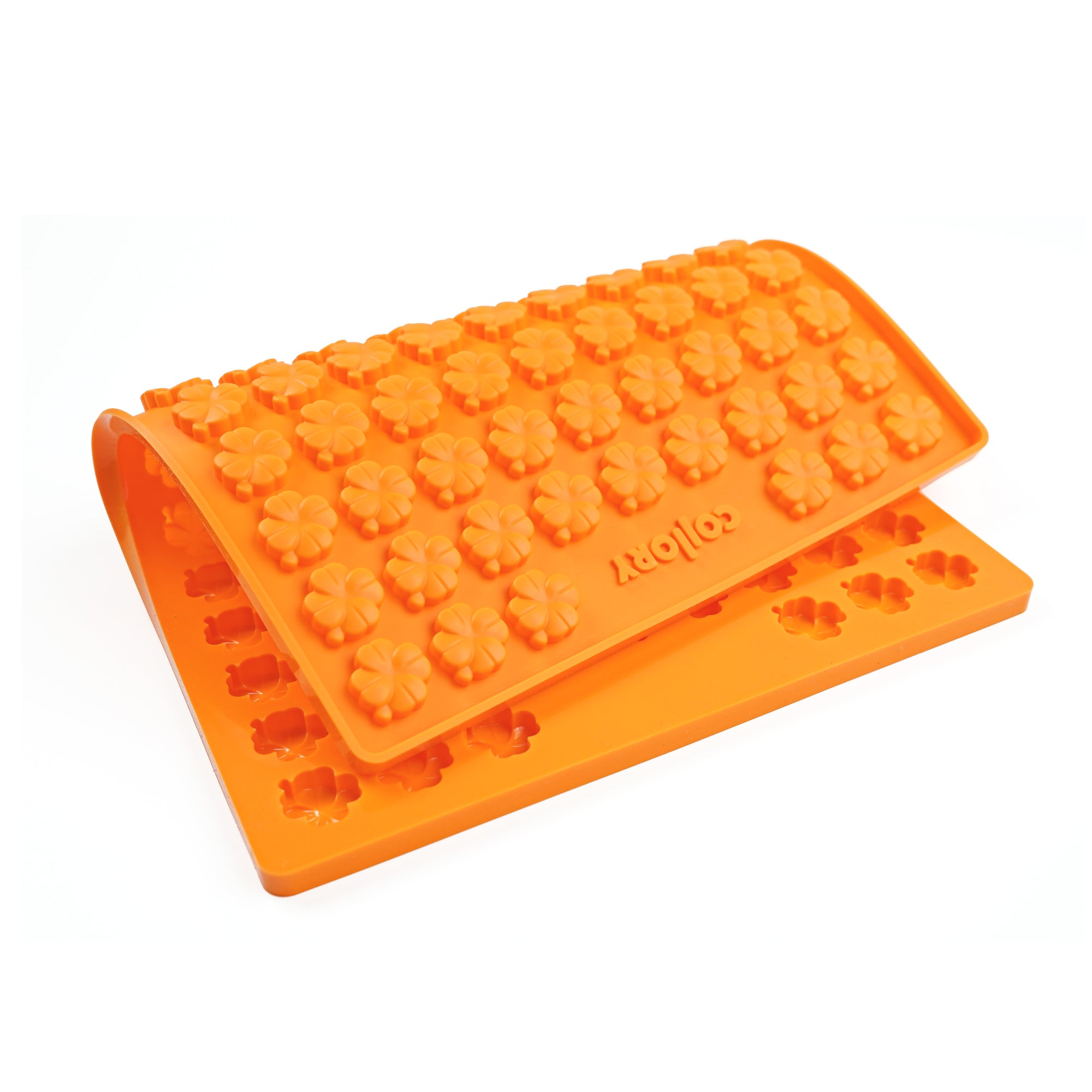 Collory Backmatten für Hundeleckerlis in Kleeblattform