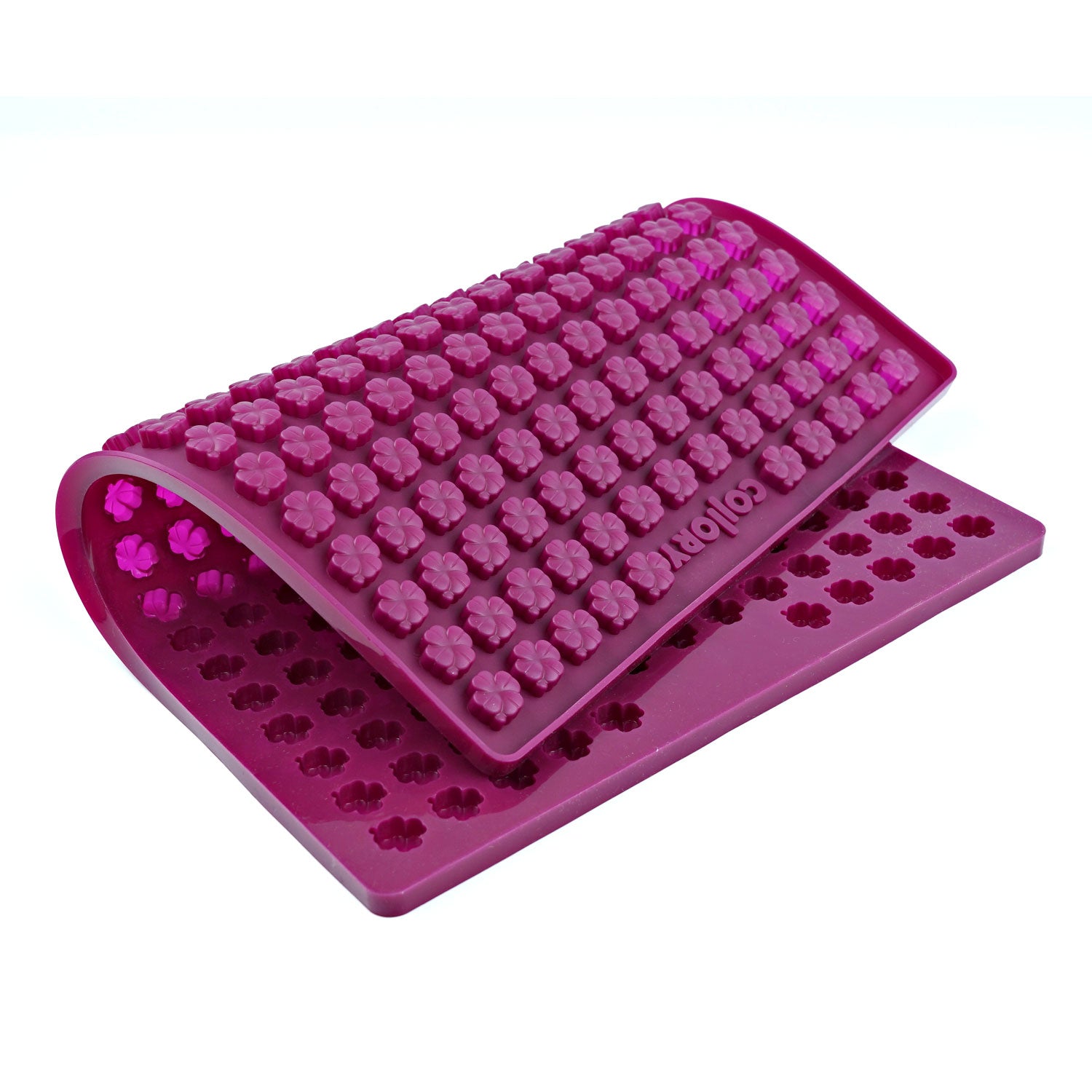 Collory Backmatten für Hundeleckerlis in Kleeblattform