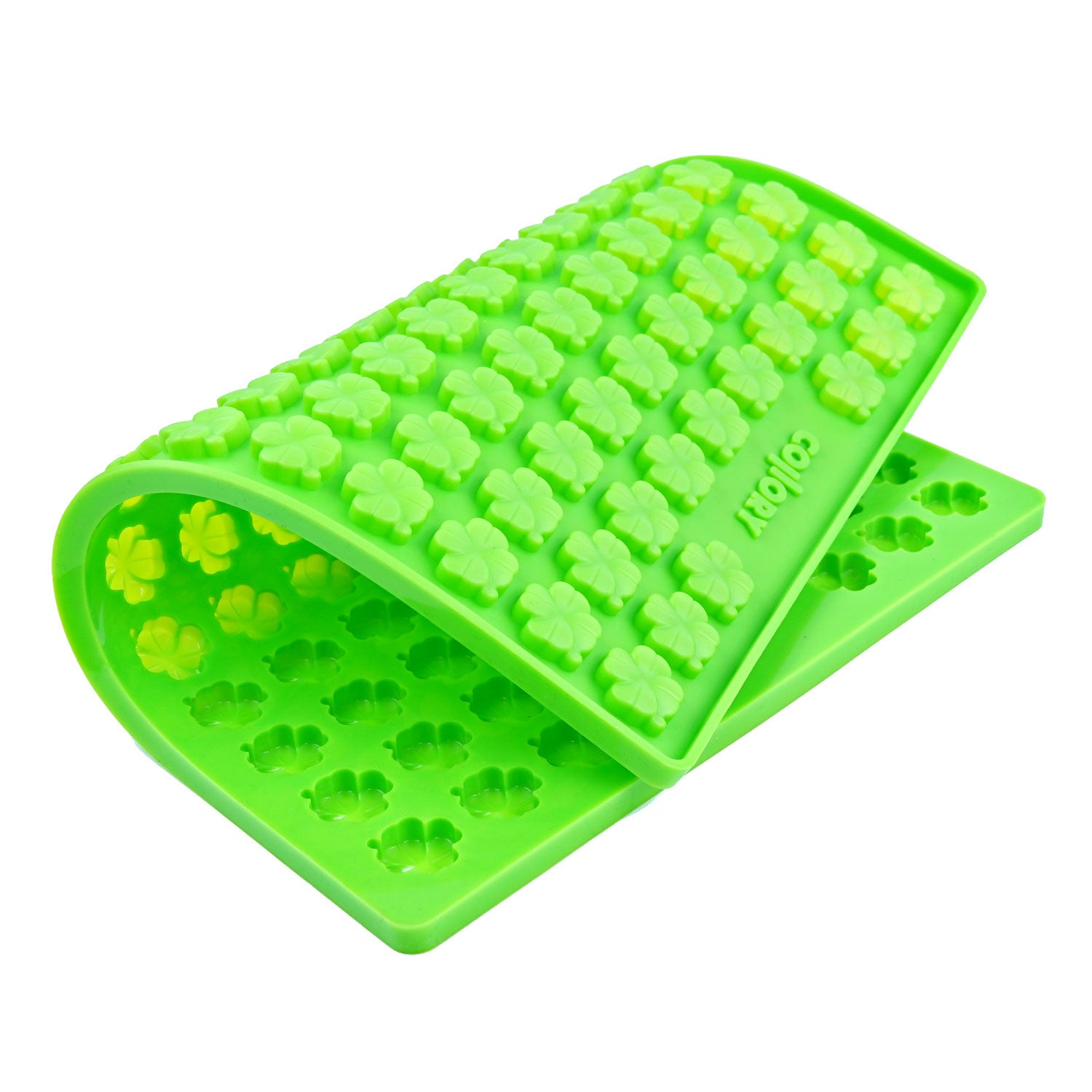 Collory Backmatten für Hundeleckerlis in Kleeblattform