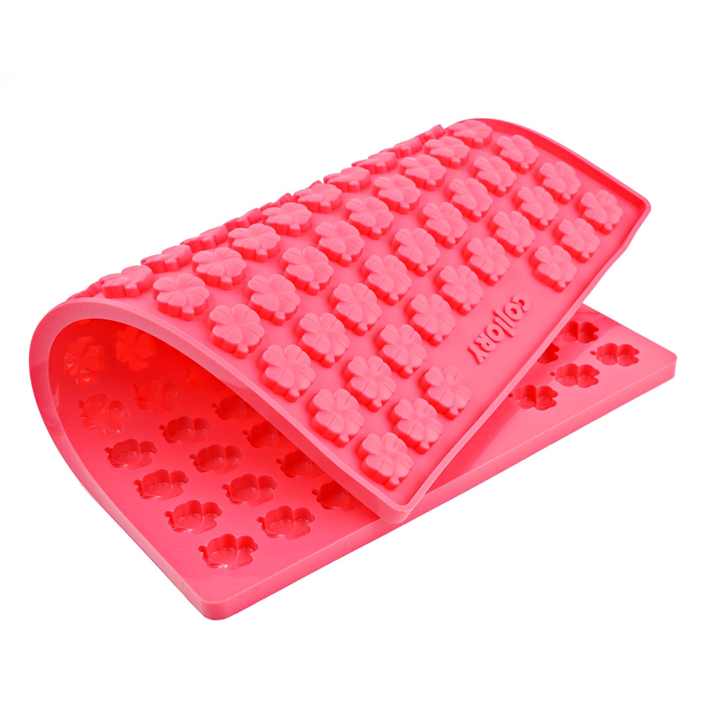 Collory Backmatten für Hundeleckerlis in Kleeblattform