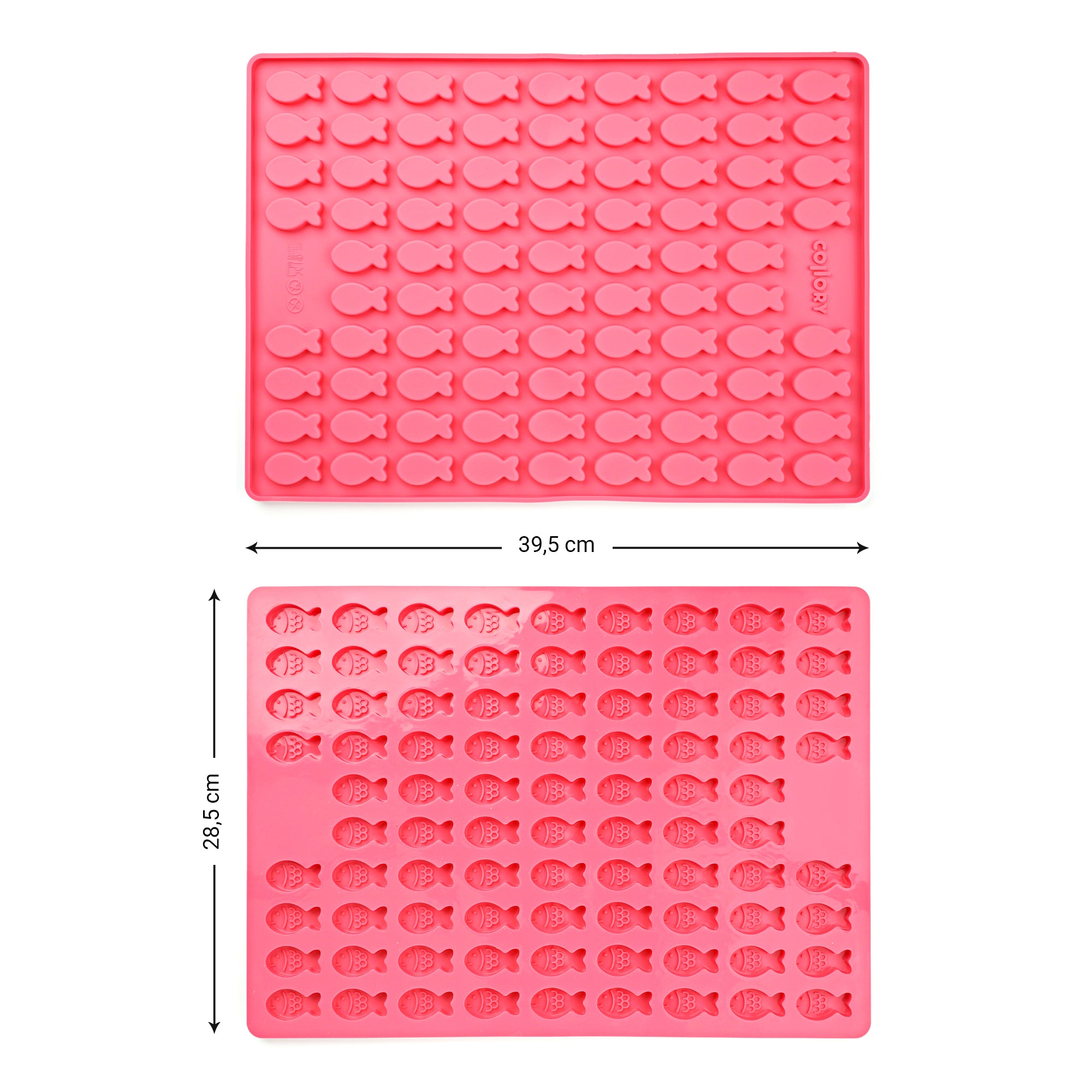 Collory Backmatten für Hundeleckerlis in Fischform