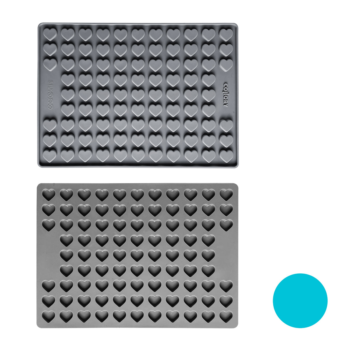 Collory Backmatten für Hundeleckerlis in Herzform